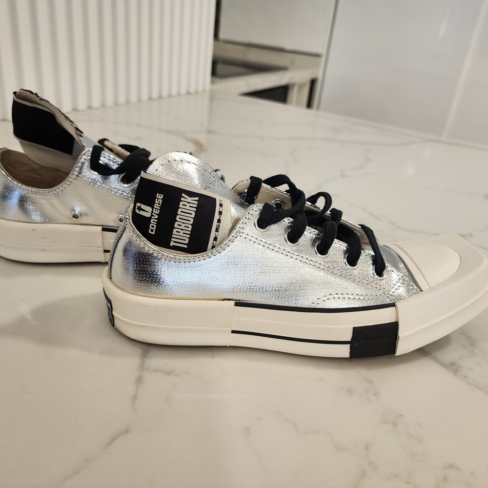 Converse Kids Silver Sneakers